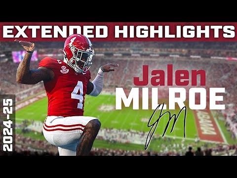 Jalen Milroe 2024 [Extended] Highlights | Alabama QB 🐘