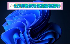 2分钟教你如何更换鼠标指针，非常简单（附网址）