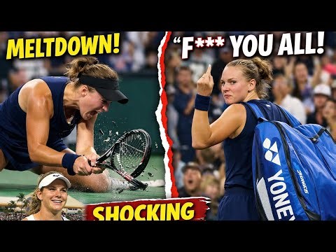 “F* You All!” – Mirra Andreeva’s Emotional Meltdown After Indian Wells Exit**