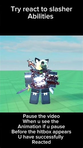 Slasher react challenge (hard) #roblox #forsaken
