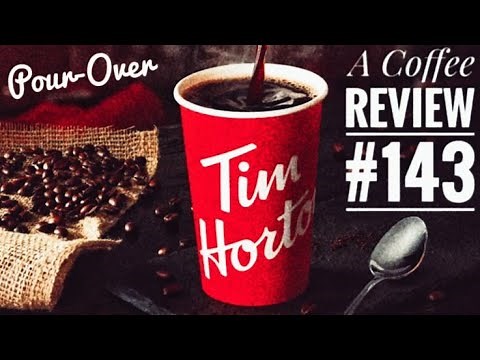 "CANADA" A Coffee Review ☕️ Tim Hortons Medium Roast Original (Whole Bean) Best Pour-Over 2023 💯😁