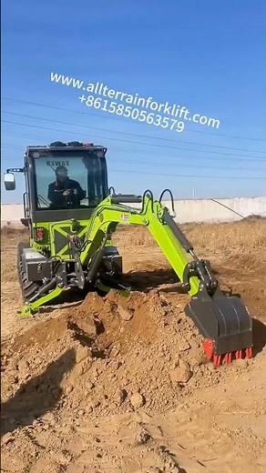 🔧 Mini Backhoe Loader in Action! Powerful & Versatile Machine Demo 🚜💪 #buildingconstruction