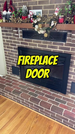 Pro handyman replaces a fireplace door #diy #handyman | DIY Things