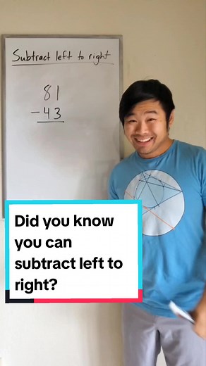 Subtracting Left to Right in Mathematics Explained by Howie Hua