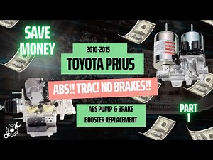 Prius ABS Pump & Brake Booster Replacement – DIY Made Simple- Complete Tutorial- Part 1