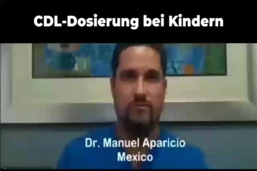 Dosierung von CDL für Kinder. Einfach erklärt von Dr. Aparicio 🙏 👉 Was ist CDL / CDS ? Erklärt von Andreas Kalcker. (https://t.me/GesundOhneRezept/59421) 👉 Chlordioxid - Was du wissen musst! (https://t.me/GesundOhneRezept/59802) 👉 Dokumentarfilm CDL Das Universelle Gegenmittel (https://t.me/GesundOhneRezept/59426) ◽️◽️◽️◽️◽️◽️◽️◽️◽️◽️ 👉 CDL 0,3 % - anwendungsfertig (https://tinyurl.com/bhwnpvk3) ✔️ 👉 Praxisbuch CDL (https://tinyurl.com/4rcdpkf2) 📚 Bücher von Andreas Kalcker ⬇️ 👉 Gesundhe