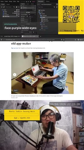 Belajar Programing tapi Ketuaan #programming #gamedev