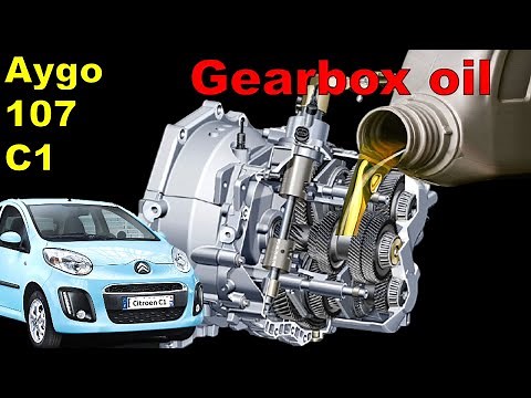 How to do a Citroen C1 Gearbox Oil Change and Gearbox Oil Level Check