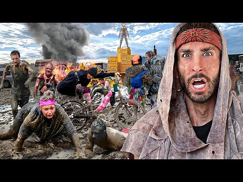 TRAPPED AT BURNING MAN! What REALLY Happened 2023