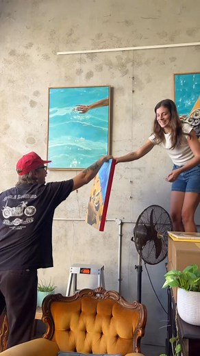 We’re thrilled to have @_mallorykatg artwork on our walls, it brings so much character and creativity to the space, which is exactly what we’re all about. We love supporting local talent, and her work feels right at home here. Are you a local artist and want to be next? Reach out. | Ground Control Coffee Roasters