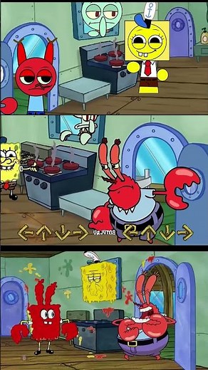 Mr. Krabs Goes Wild - FNF Spongebob Mod - Friday Night Funkin' Adventure #fnf #shortsviral #fnfmo...