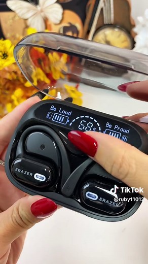 Audifonos Bluetooth Traductores Powerbank Earbuds Wireless Waterproof con Cargador Portátil y LED Display Erazer XP18 #audifonostraductores #powerbankearbuds #erazerearbuds #audifonosbluetooth #bluetoothearbuds