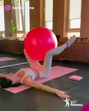 Pilates ball core exercises ☀️ | Eco Fitness Pilates Lovers