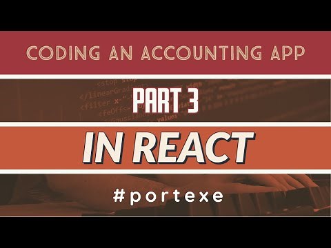 Coding A Simple Accounting App With React - Part 3 - Adding Bills