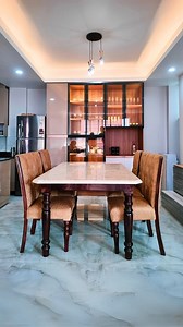 ✨ Experience Dining Luxury at Its Finest! ✨ Transform your mealtime into a luxurious experience with our 4-seater and 6-seater Italian marble top dining sets. Perfectly crafted for elegance, durability, and a timeless touch, these dining sets are more than furniture - they’re an experience. 🏡🍽 👨‍👩‍👧‍👦 Why Choose Italian Marble? ✔ Adds sophistication to your space. ✔ Durable and easy to maintain. ✔ Heat-resistant and perfect for family gatherings. 🌟 Real Homes, Real Elegance 🌟 Get inspire