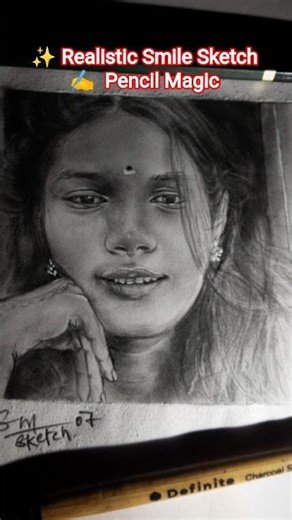 Realistic Smile Sketch ✍️ | Pencil Magic ✨ #shorts #art #drawing #realisticdrawing #sketch