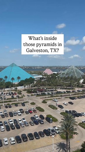 What’s inside those pyramids in Galveston, TX? 🧐 | Moody Gardens
