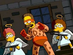 Les Simpson : Bartman le justicier masqué.