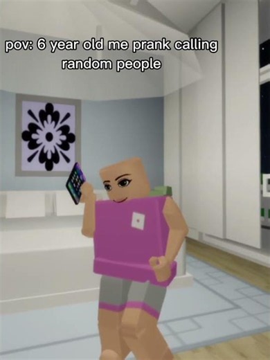 ROBLOX ME PRANK CALLING RANDOM PEOPLE