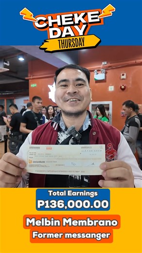 Iba talaga ang Thursday sa amin! It’s CHEKE DAY! Congrats sa mga Ka-UNO na nag-level up today. Ikaw na kaya ang susunod? #UNOChekeDayThursday #UNOLifestyle #MillionaireInTheMaking | Unlimited Network of Opportunities Intl. Corp. (Official Site)