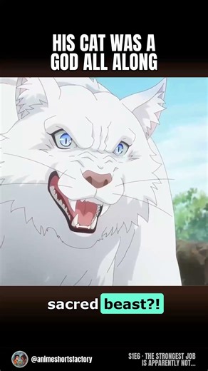 His Tiny Cat Just Became a Lightning God — Why? ⚡ #anime #animeedit