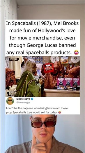 In Spaceballs (1987), Mel Brooks Made fun of Hollywood Merchandise 😂