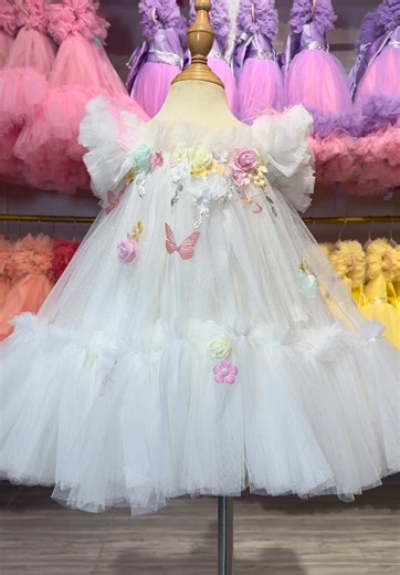 Princess Nicole Tutu Gown Dress for Little Girls