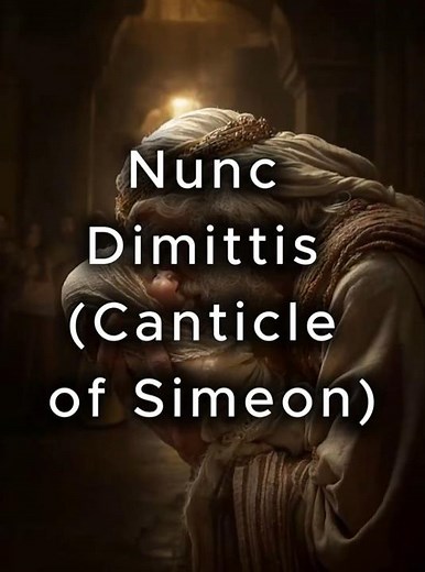 🌙 Nunc Dimittis Canticle of Simeon Night Prayer 🙏