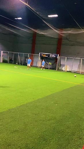 Indoor Soccer Match Highlights on Artificial Turf