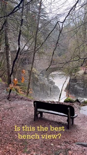 Perthshire is a Famous woodland walk known for its giant trees waterfall and scenic viewpoints it's