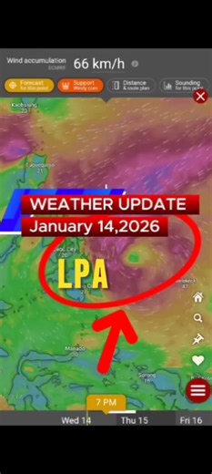 January 14, 2026 Weather Forecast for the Philippines