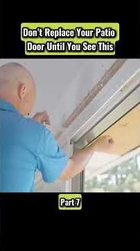 Don’t Replace That Patio Door 🚪 | Easy DIY Renovation Fix