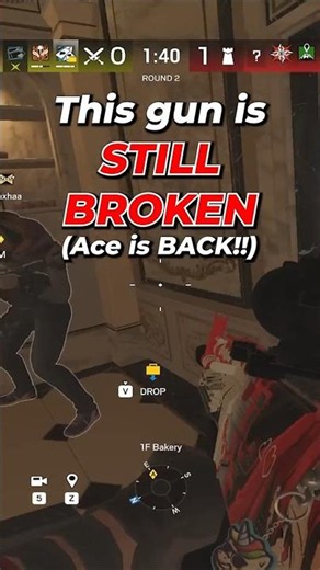 Ace's Weapon is Absolutely INSANE #r6 #siege