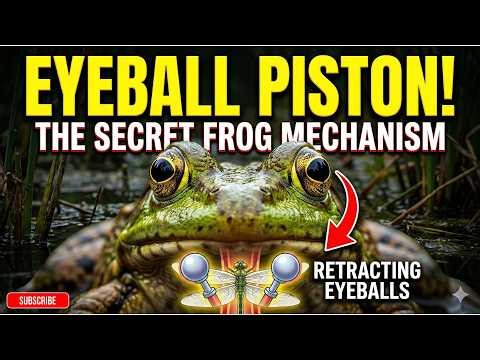 Why Frogs Use Their Eyeballs to Swallow! The Hidden Science of Amphibian Survival