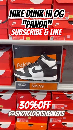 $70 Nike Dunk High OG “Panda” Cop or Pass?