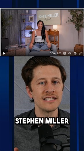 The wife of family-separation architect Stephen Miller now has a podcast. | The David Pakman Show