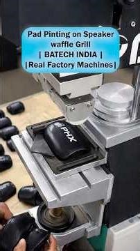 Pad Printing Machine For Speaker Grills