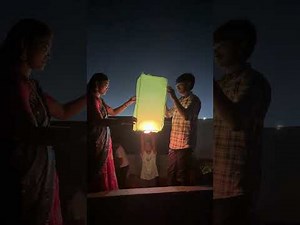 How to light sky lanter