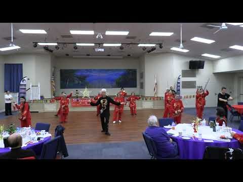 Tai Chi Sword (Yang Style 32 Form) at the HanQing Tai Chi 2025 Christmas Party 20 December 2025.