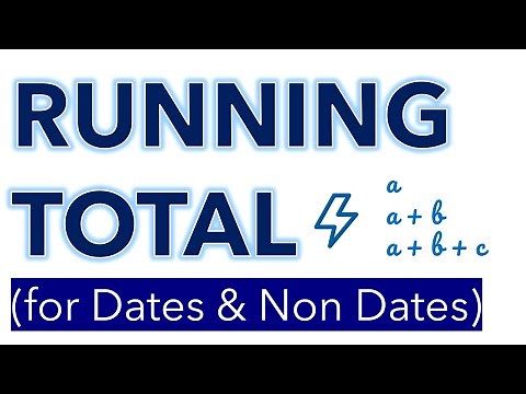 Running Total in Power BI (for Date and Non Date Values)