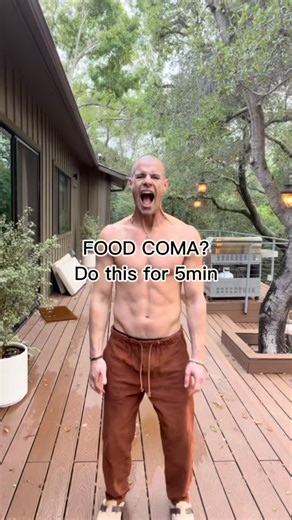 Juergen Horn on Instagram: "Comment “flow” for the 18min follow along YT routine After a Christmas feast, digestion doesn’t start in the stomach. It starts in the nervous system. This subtle standing shake activates the parasympathetic state where food moves, bloating drops, and the body can rest and digest. Do this 5 minutes after eating: • Less bloating • Better gut motility • No food coma • Calmer body • Deeper breathing Don’t collapse on the couch. Regulate first. If you want a 18min follow