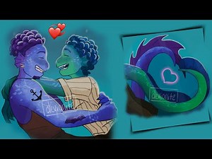 luca × alberto comic