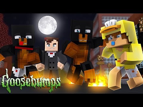 Minecraft GOOSEBUMPS || SLAPPY THE EVIL DUMMY ESCAPES AND TRIES TO KILL US!!