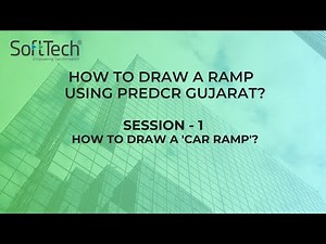 How to draw a ramp using PreDCR Gujarat? Session -1 How to draw a ‘Car Ramp’?