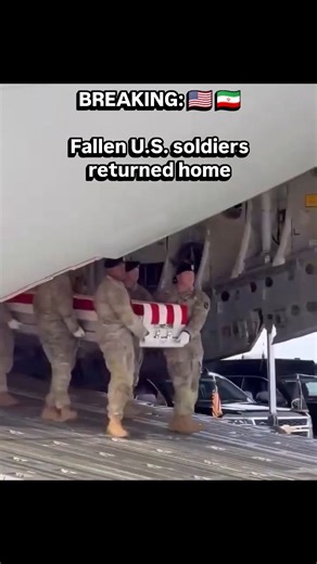 BREAKING: The remains of the fallen U.S. service members have been returned home from the Middle East. President Trump has indicated that he may travel to Dover Air Force Base for a dignified transfer ceremony or host the grieving families at the White House. Rest easy, warriors. 🇺🇸🇮🇷 | Visegrad24