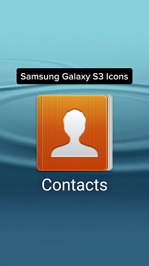 Remembering Samsung Galaxy S3 TouchWiz Icons