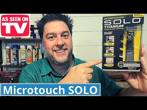 Microtouch SOLO Titanium Trim review [300]