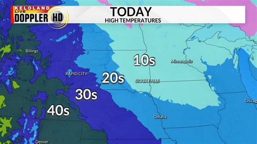 Cold start to the forecast; weather-whiplash with 70s and 80s late week
