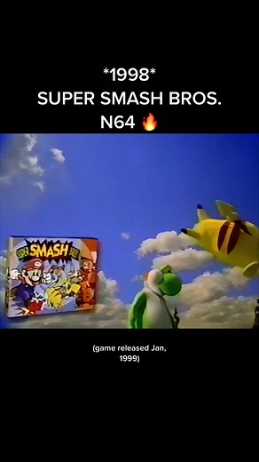 Super Smash Bros. (N64): 1998 Commercial - The Original!