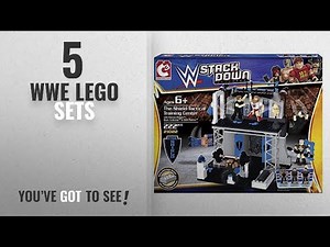 Top 10 WWE Lego Sets [2018]: The Bridge Direct WWE StackDown: The Shield Tactical Training Center